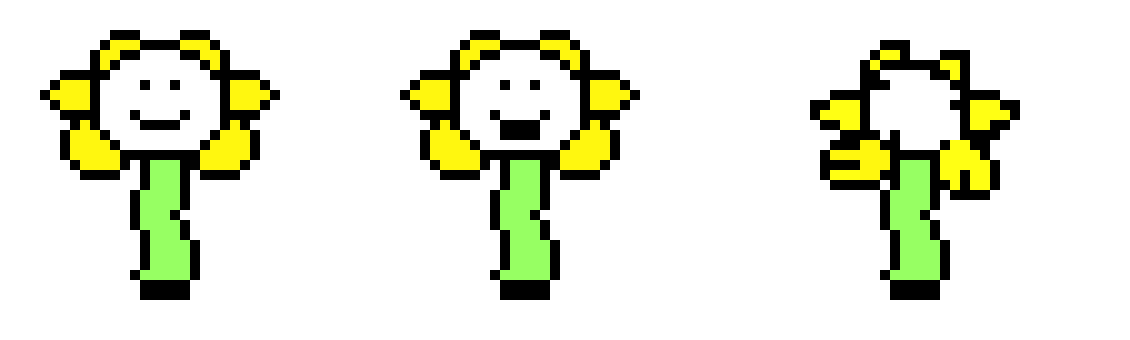 [9664c4] Flowey Sprites