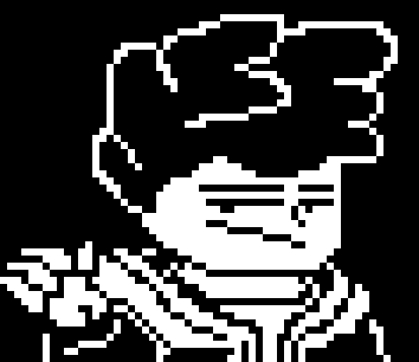 [038bf1] Sans guy. Don' talk to him. He's an asshole.