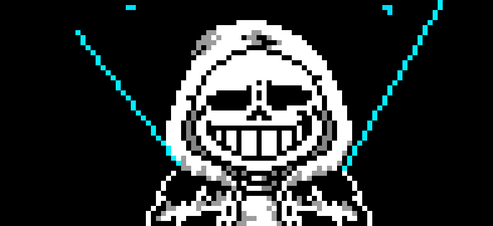 [53a360] sharp bones appears and stabs ink's arm making him take damage then has a trident for the final attack *