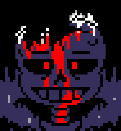 [7ce906] *(He'd walk around the park.) -HorrorTale Sans