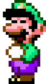 [17eeb9] Luigi speak blink