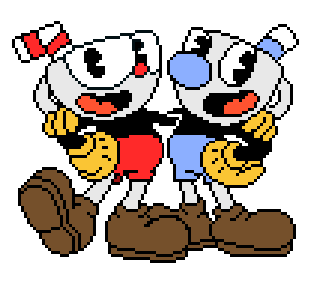 [9664c4] Cuphead and Mugman color 3 - K.Vargas