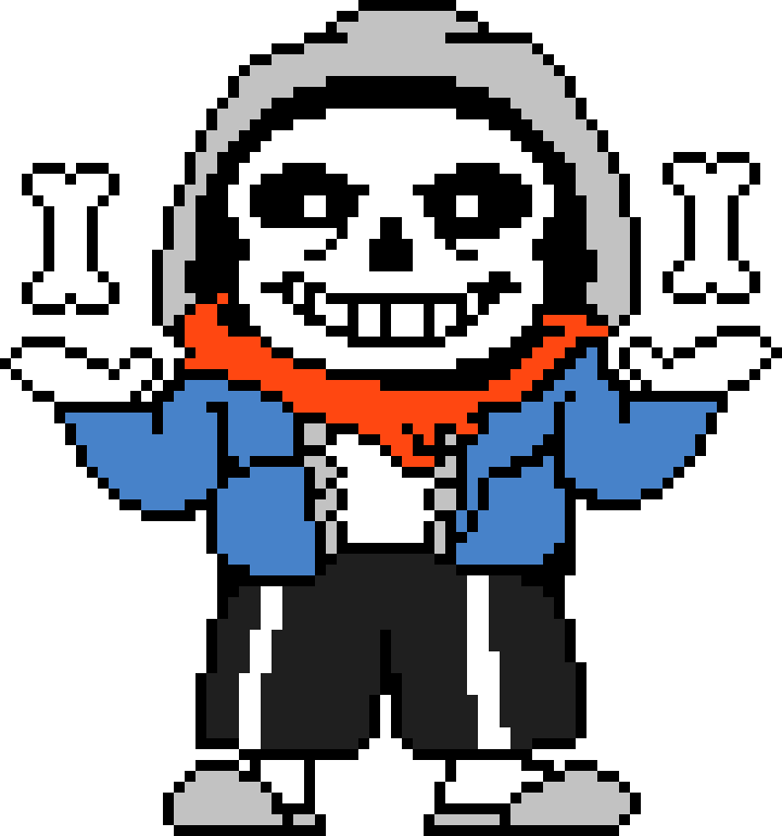 [0b6637] Undertale: The Final Battle/Disbelief Sans Phase 2 Sprite.