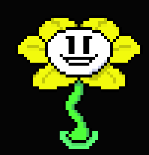[1f86ca] howdy... I'm flowey. flowey the flower but you all know that already