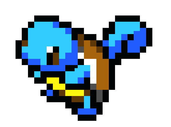 [c9a6fc] Squirtle PIXEL ART