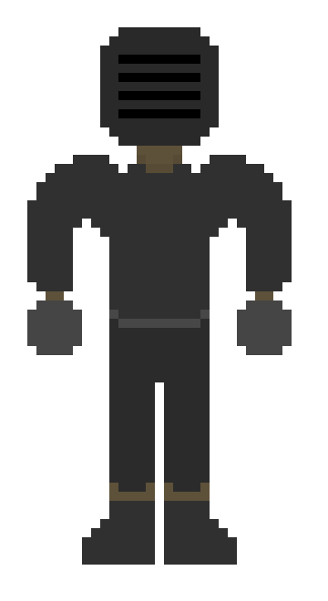 [25d002] There It is...*He looks up at the large Castle Ruins that loomed above him, And he walked inside, Closing and locking the giant stone doors behind him*