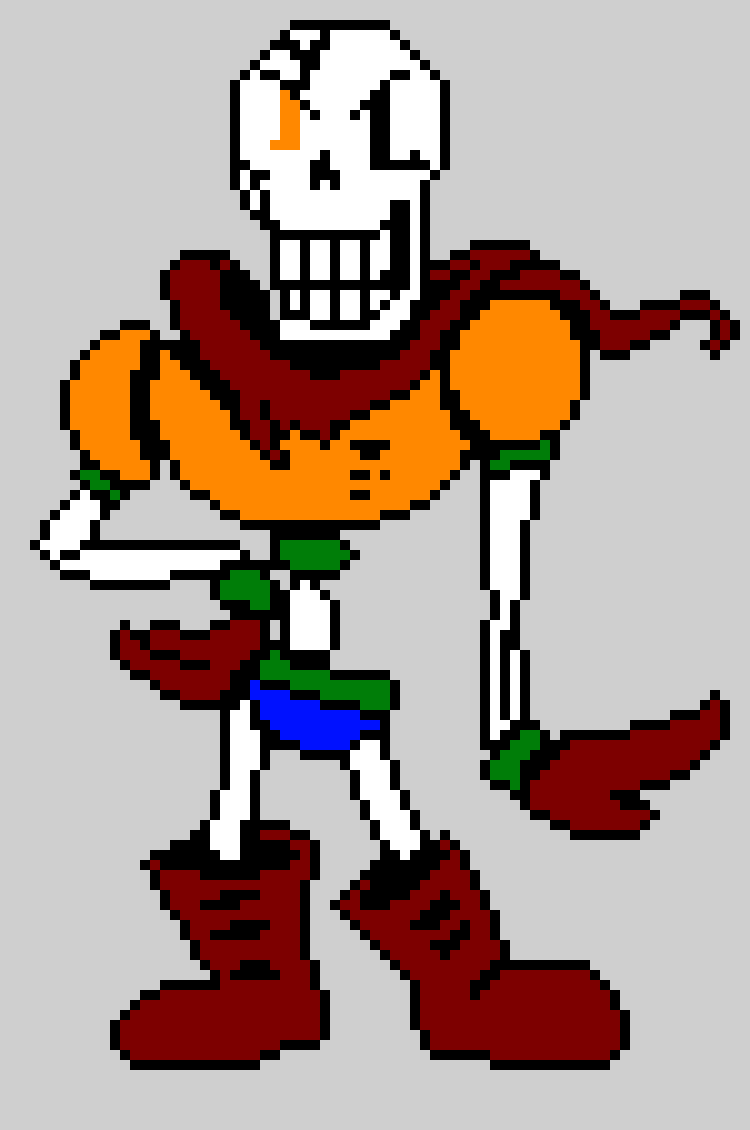 [03d9c9] Undertale Papyrus sprite