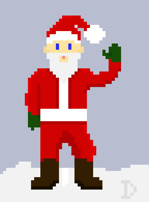 [9664c4] Undeformed Santa