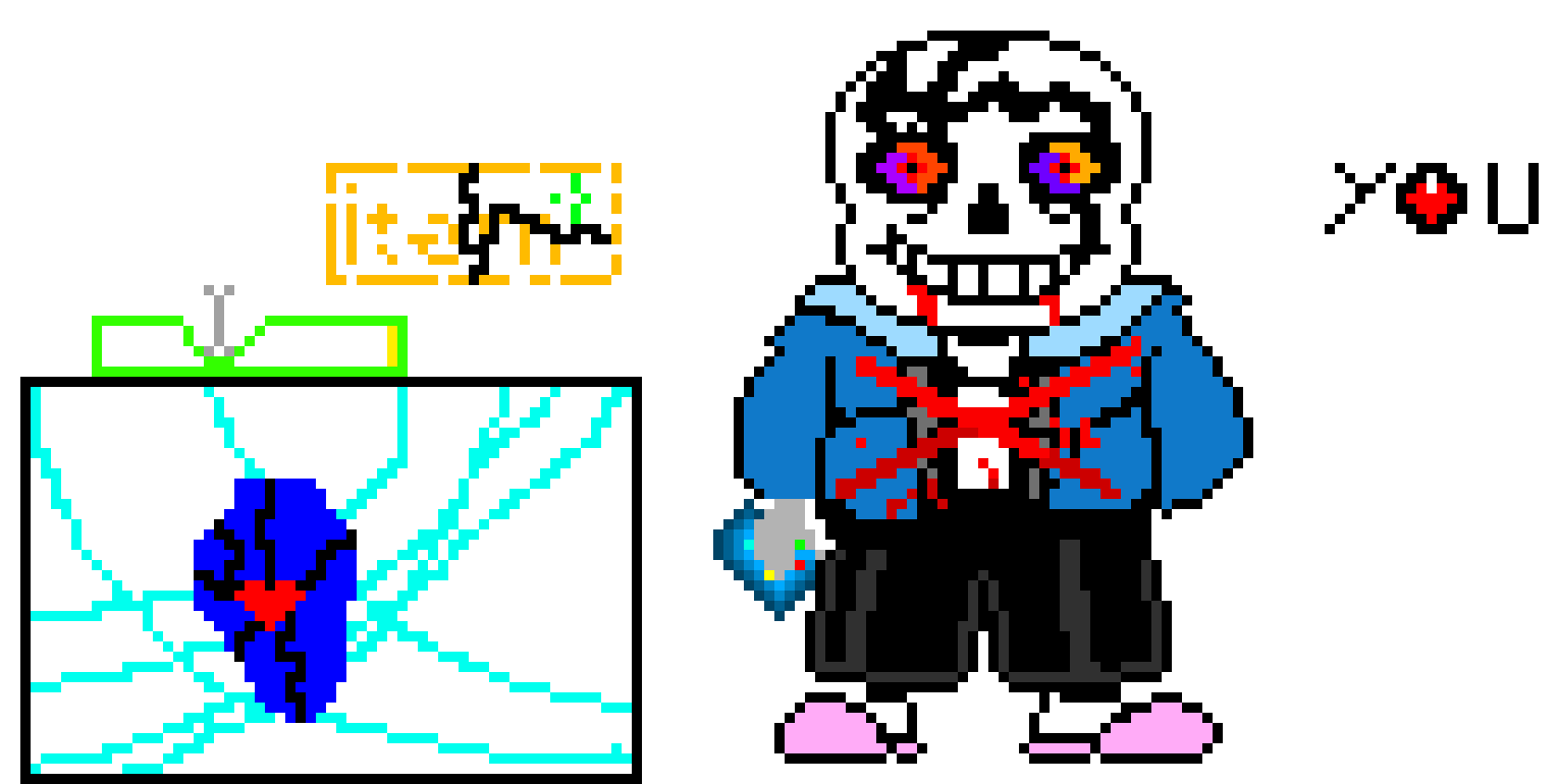 [290d29] sans and his L A S T    H O P E phase 4
