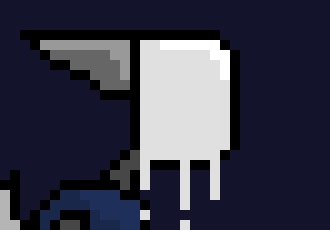 [eb5e3f] (takes out a axe and throws it to free tundra)