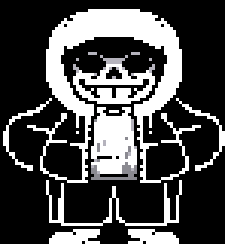 [14e409] I found my Dusttale Sans drawing again :sob: