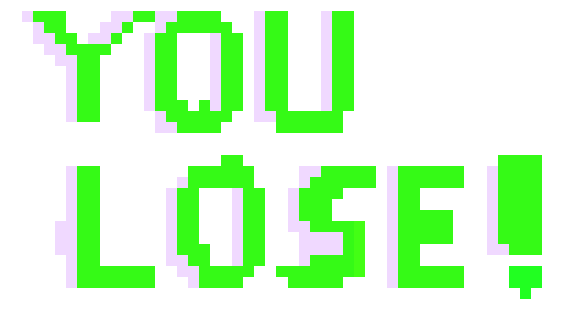 [a2f4ad] you lose