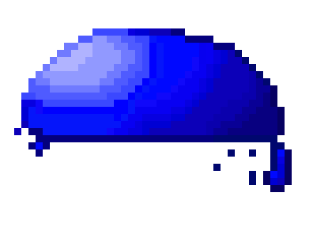 [ce6c26] blue goop
