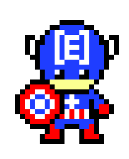 [9664c4] Pixle Enforcer Superheroes