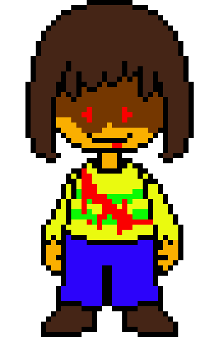 [b66431] https://www.youtube.com/watch?v=fp-LFHm_yuI plays) in frisks mind: hello frisk! im in your mind... you have my powers now...