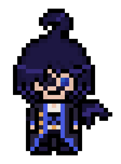 [cb4563] danganronpa pixel sprite cheering base