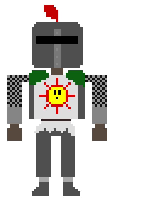 [2fcb16] Solaire: Huh? Who are you? wait....MARIA! *He runs to maria* Hey you ok?