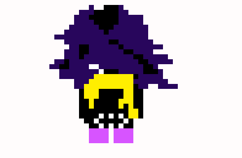 [93a00b] danganronpa pixel sprite base sam