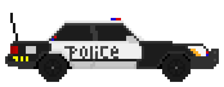 [a53442] *a police car pulls up to the lab, code five(which means they will use lethal force)*