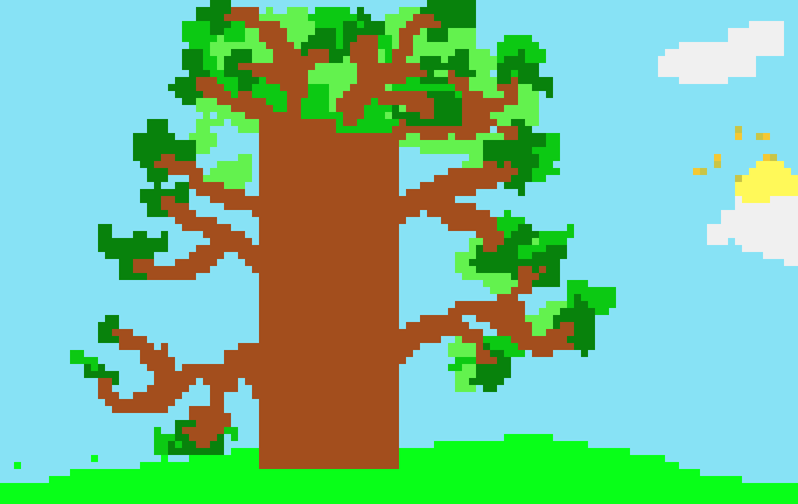 [32b3c7] fairy oak tree