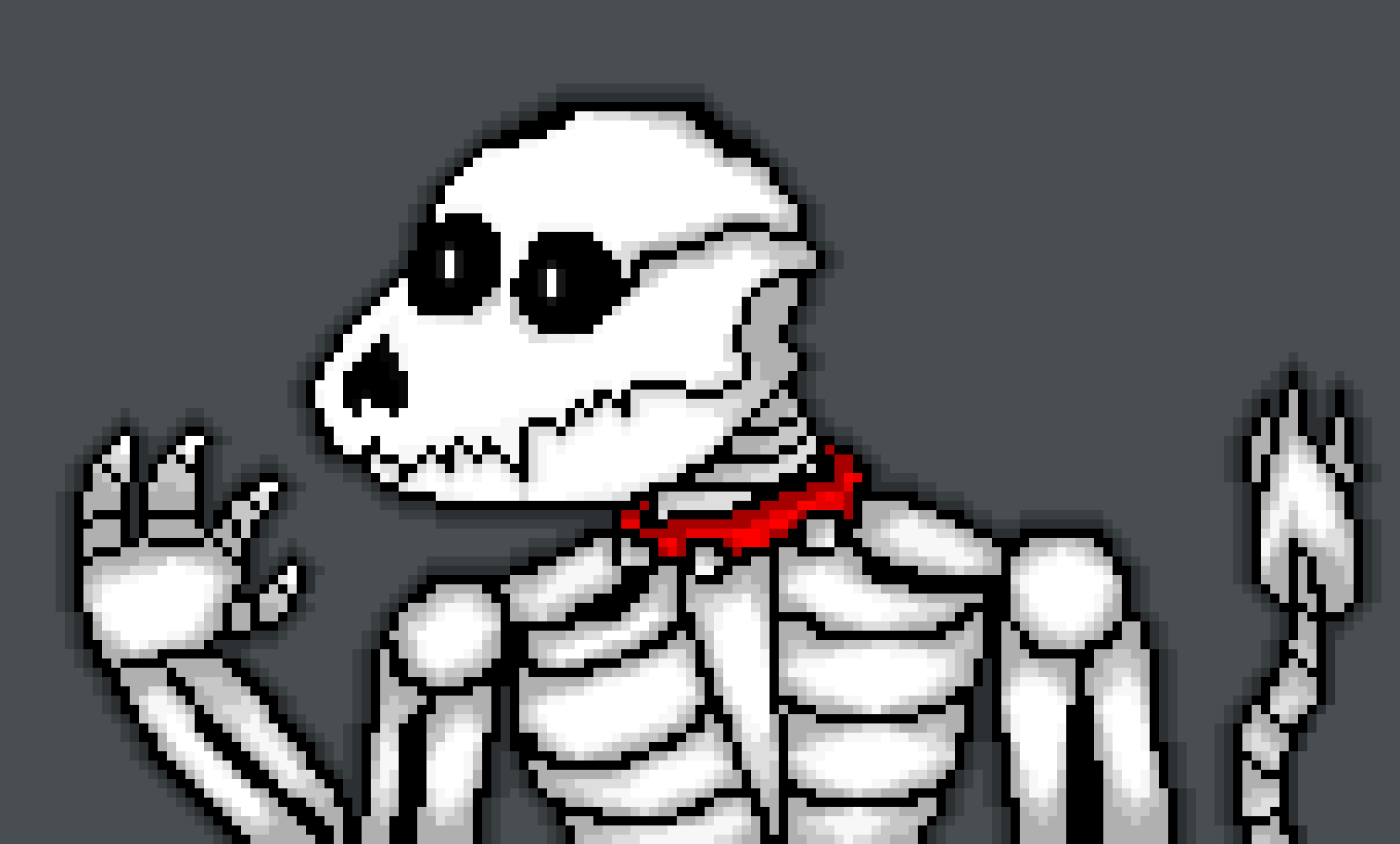 [2c06c5] And, a simple, skeletal, buddy... What, else did ya expect?...