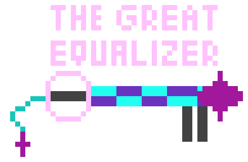 [9664c4] Keyblade pixel art: The Great Equalizer