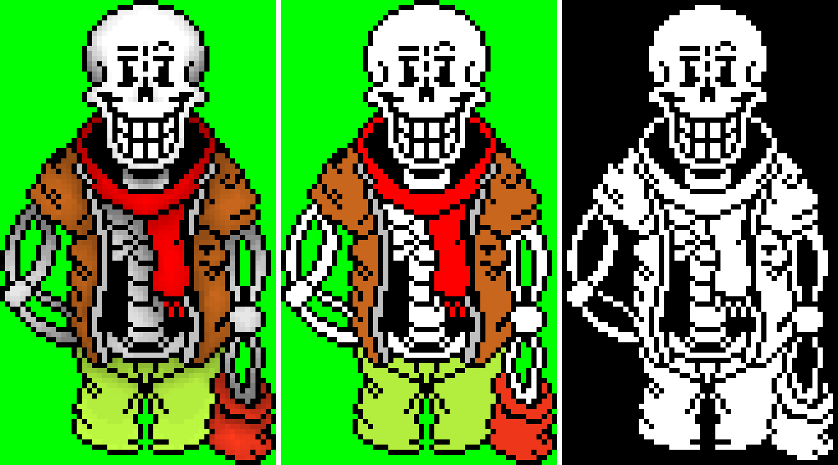 [63ceb7] Shaded Colour - Un-shaded Colour + Pure Black Background