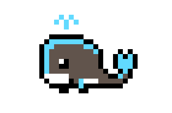 [e3be5b] Pixel Whale