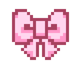 [37887b] Preppy Bow🩷