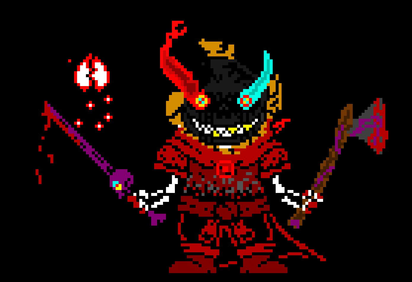 [c66b1a] HardDustDustTrustHorrorHorrorKillerFell sans v3ツ