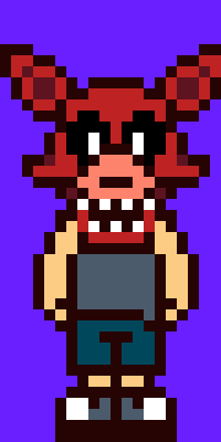 [adfb74] You can use any of the sprites here as bases,Gregory:https://preview.redd.it/cakkjo4rvhl71.png?auto=webp&s=07b29780ef142a40b2ab2495da04362b27091151,Glamrocks animatronics:https://static.wikia.nocookie.net/freddy-fazbears-pizza/images/1/1a/Glamrocks_from_final_trailer_.png/revision/latest?cb=20211028201502,Vanny:https://static.wikia.nocookie.net/freddy-fazbears-pizza/images/8/8b/Obey.jpg/revision/latest?cb=20200807175052,Daycare attendant:https://pbs.twimg.com/media/FDQf4jfVUAA6wN3?format=jpg&name=large,Vanessa:https://static.wikia.nocookie.net/freddy-fazbears-pizza/images/5/59/Protect.jpg/revision/latest?cb=20200612001740