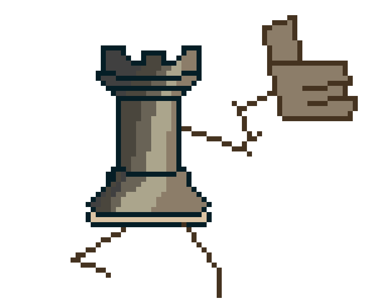 [366e9a] chess piece