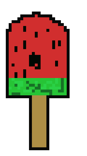 [5f5223] Chanelle watermelon pixel picture