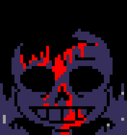 [7ce906] *(He'd sit back down.) -HorrorTale Sans
