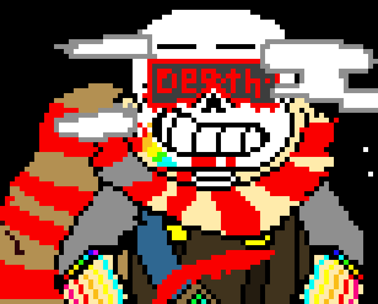 [41735c] Who can make me a color palette please  - Fresh!Ink sans