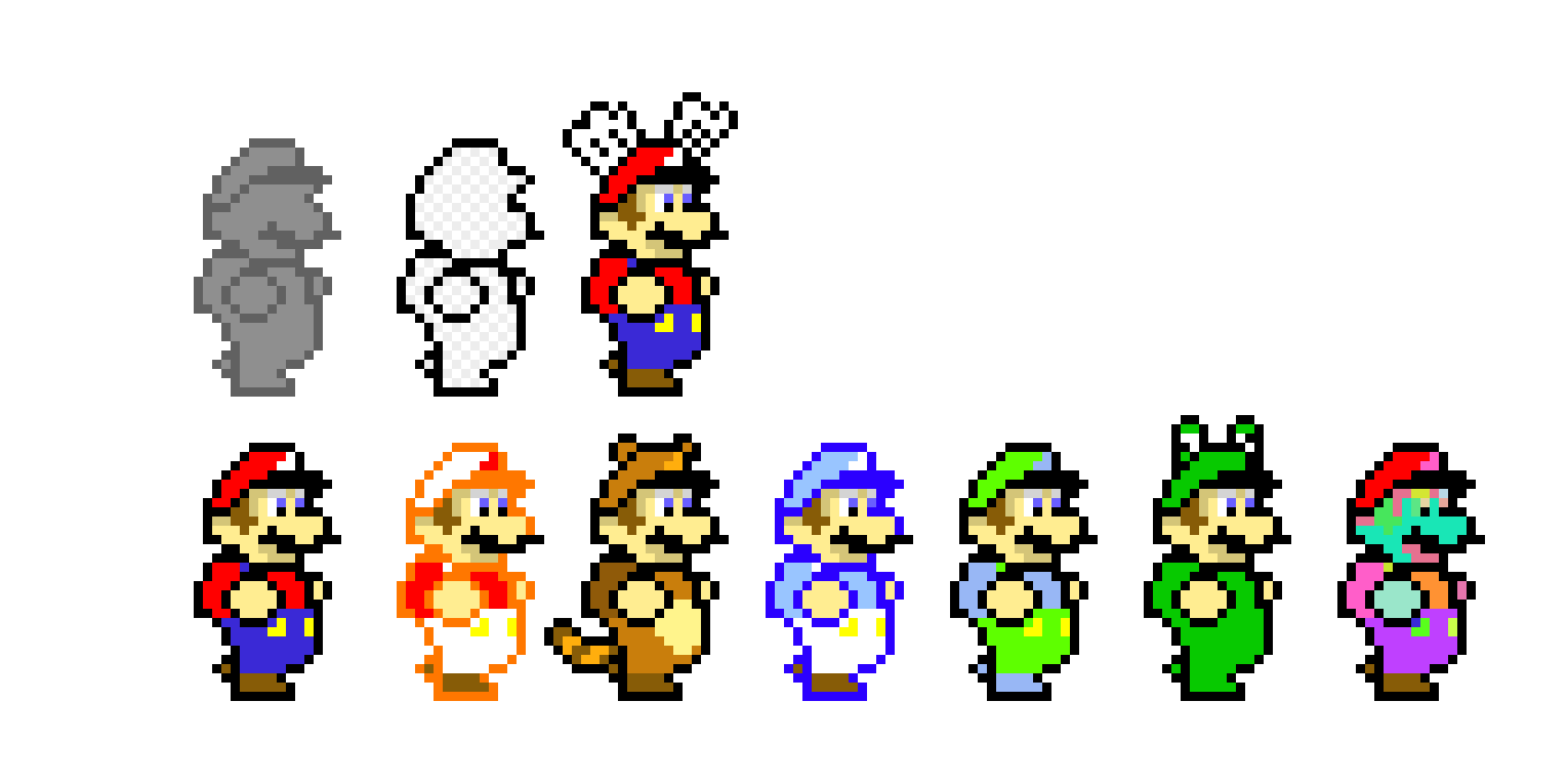 [1389de] Mario bros 4 marios