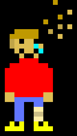 [fcc22b] -starts to turn to dust- No... Please... He gave me one chance... And I screwed it up... I had one chance to do something right in my life... My time... goodbye... "mom"...