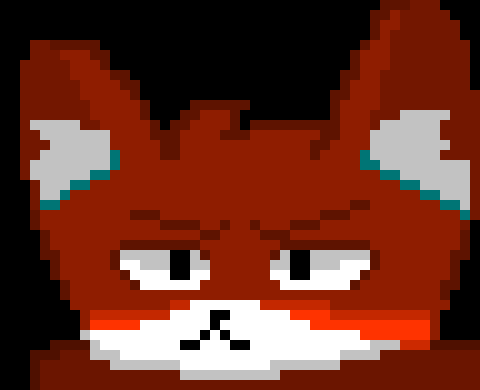 [a34ade] Im ending this early... *I go over to the cyan stuff i made, its still blocking the pink stuff*