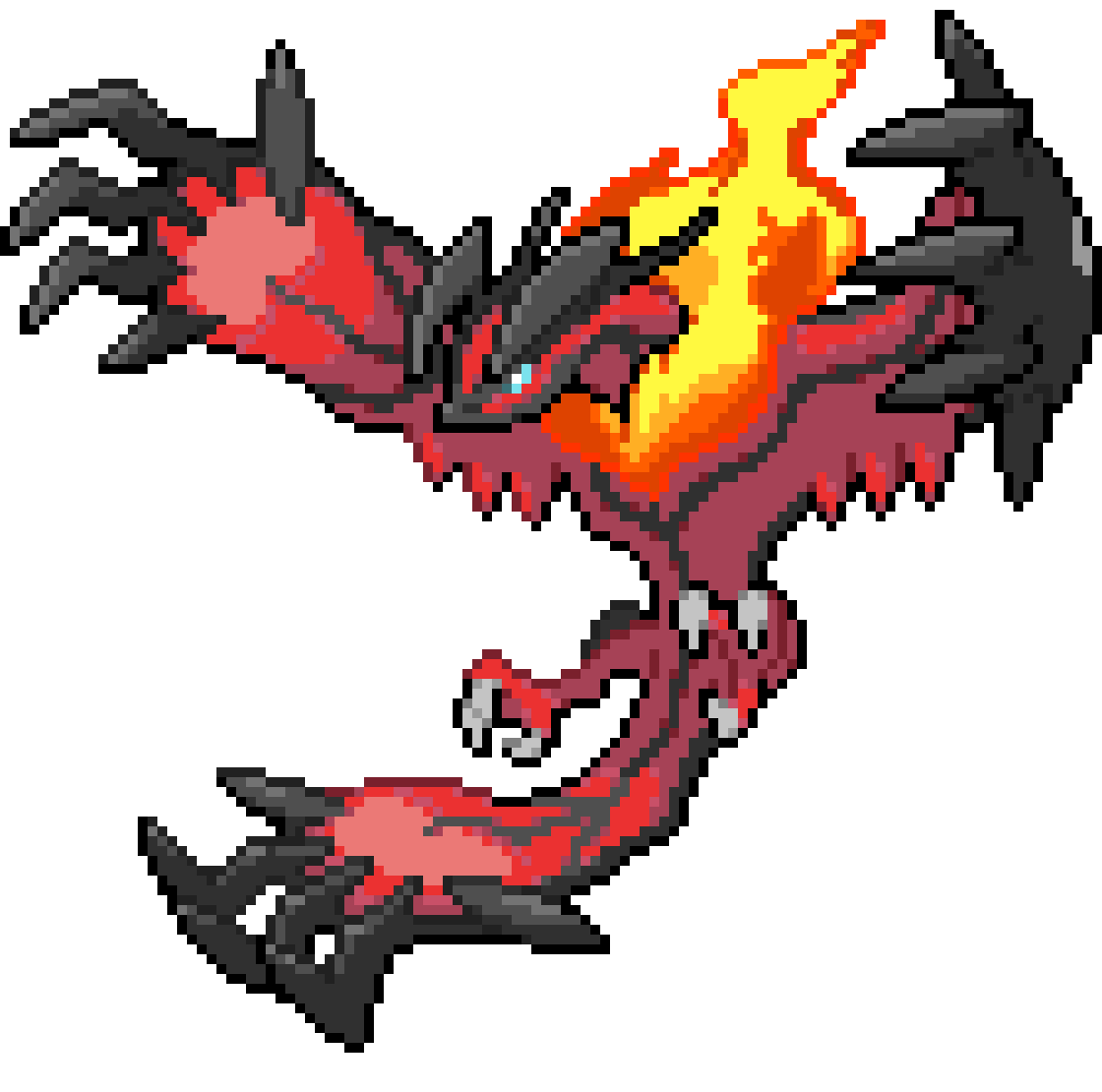 [dff456] Yveltal if he where Rathlos of monster hunter / Kyu