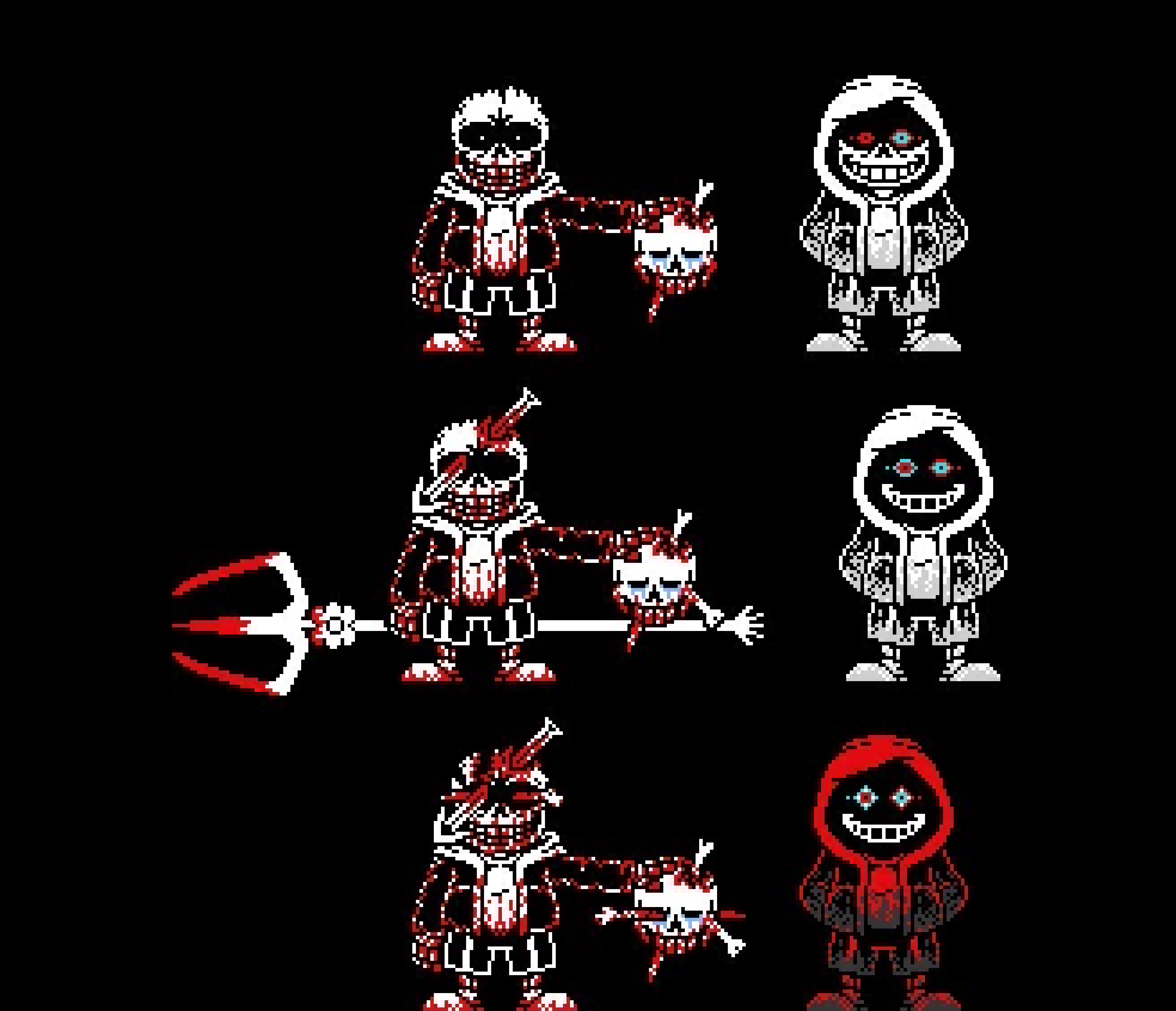 [d082ec] stack mirrored insanity trio phase 1 not mine credit to atlassoldier2214 on deviantart