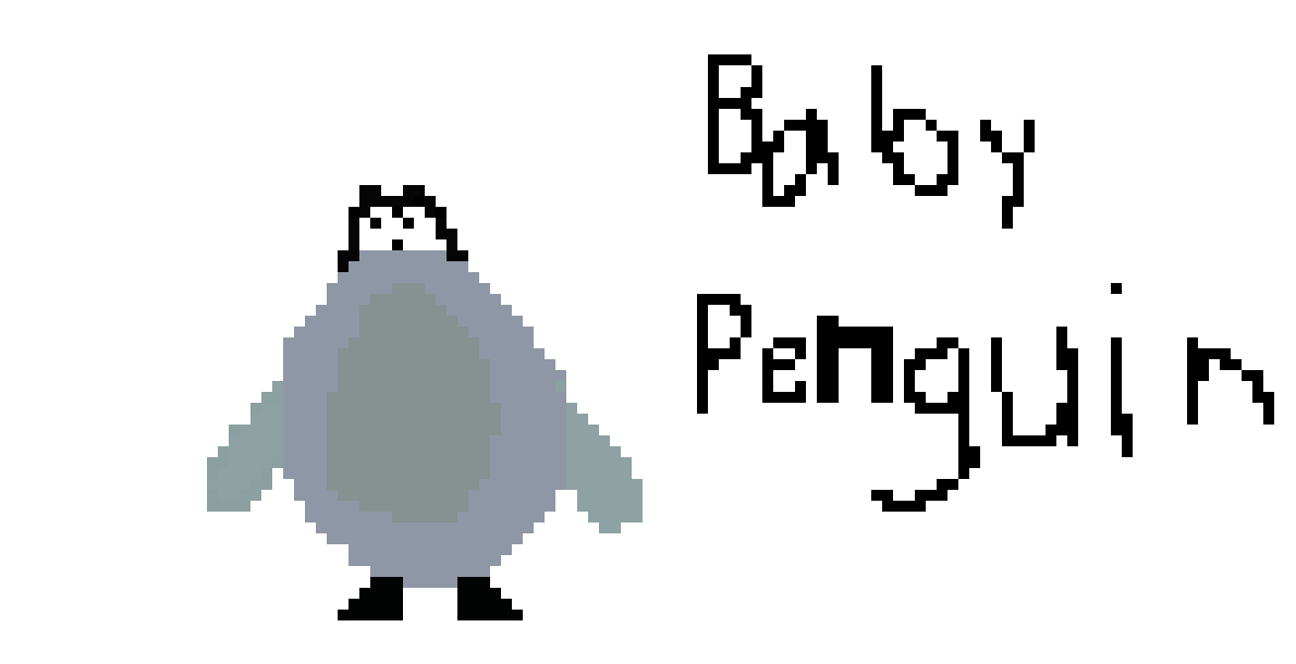 [d87d29] Evelyn's Baby Penguin
