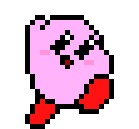 [dc3685] Smash Bros 8-Bit Kirby