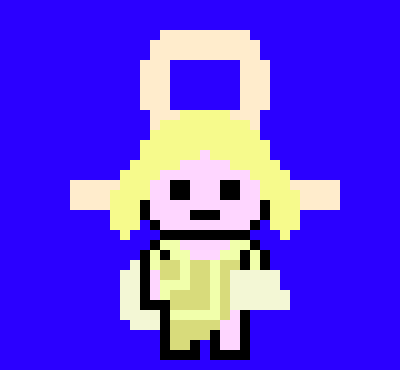 [9cd13c] danganronpa pixel sprite base:Larcade