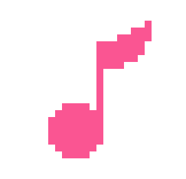 [4c3f51] Music Note pnk
