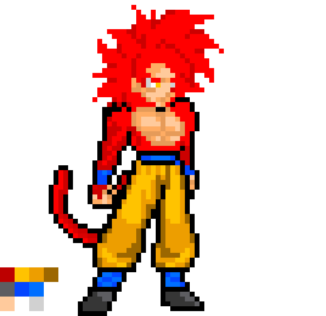 [6b8cb3] Lunar Super Saiyan Limit Breaker Goku