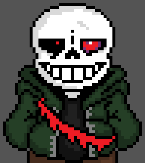 [11a9d7] -looks at ink- Hey ink boy, what did he want destroyed? -Insanity!Tale Sans (Deteriorate)