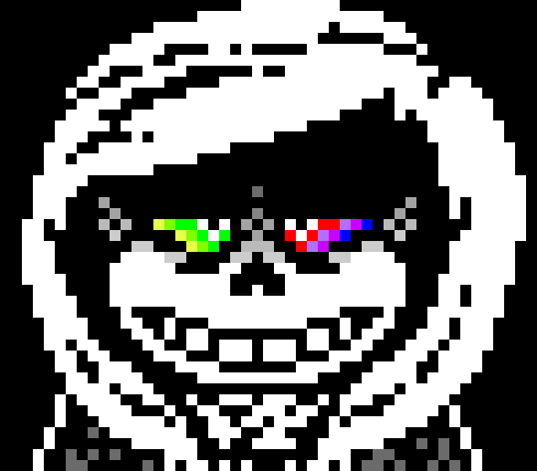 [583245] Let's see.... More sprite stealing.... Somebody stealing Wobot's sprite to lick people..... Rare, screaming about being licked..... Mentally insane Error Sans, bitching about being ignored and stringing everyone up..... My original sprite being broken due to dark mode and half of his face being transparent....