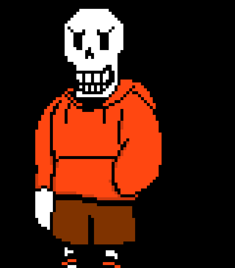 [56308c] UnderSwap Papyrus Sprite (Last Stand phase 1)