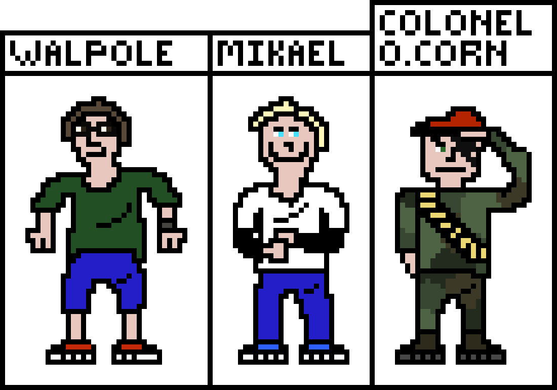 [9664c4] Vid Game Characters