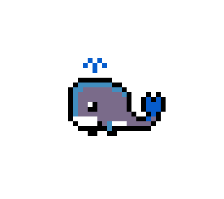 [e3be5b] Pixel Whale